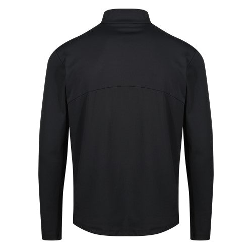 Premium 1/4 Zip Mid layer Black