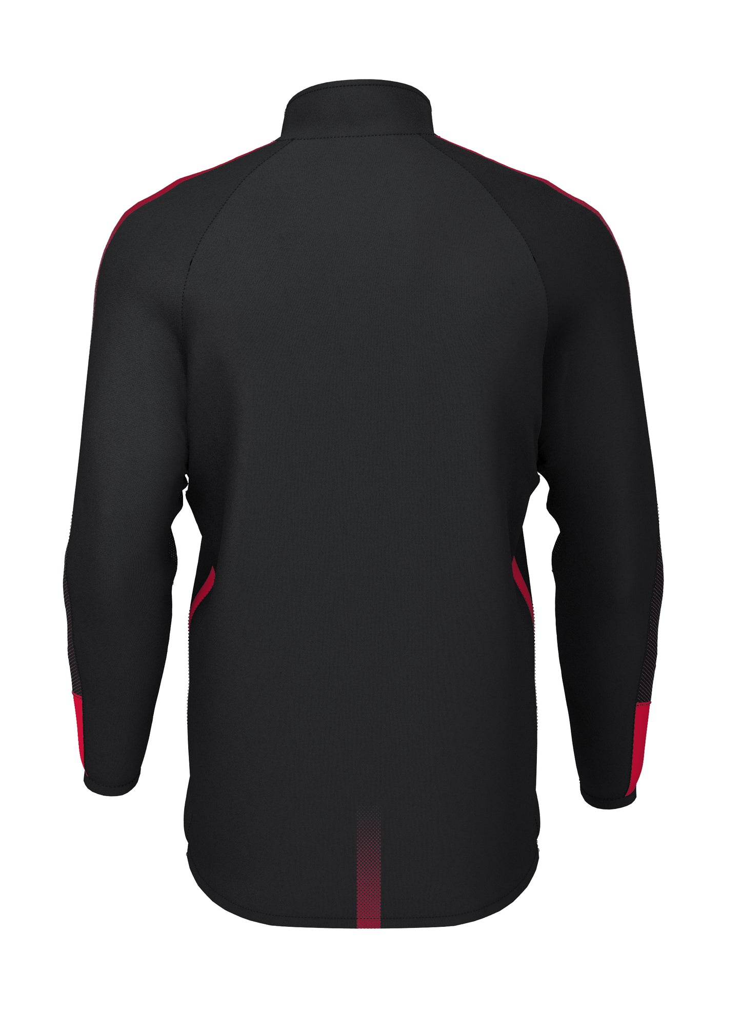Pro Team 1/4 Zip Mid layer Black/Red