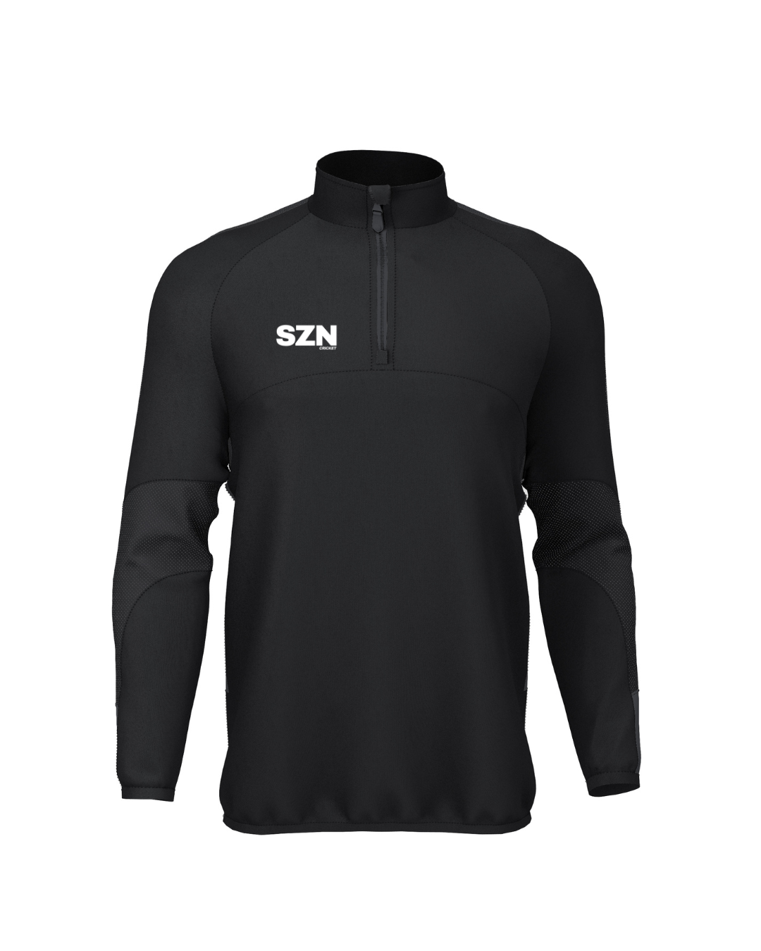 Pro Team 1/4 Zip Mid layer Black/Black