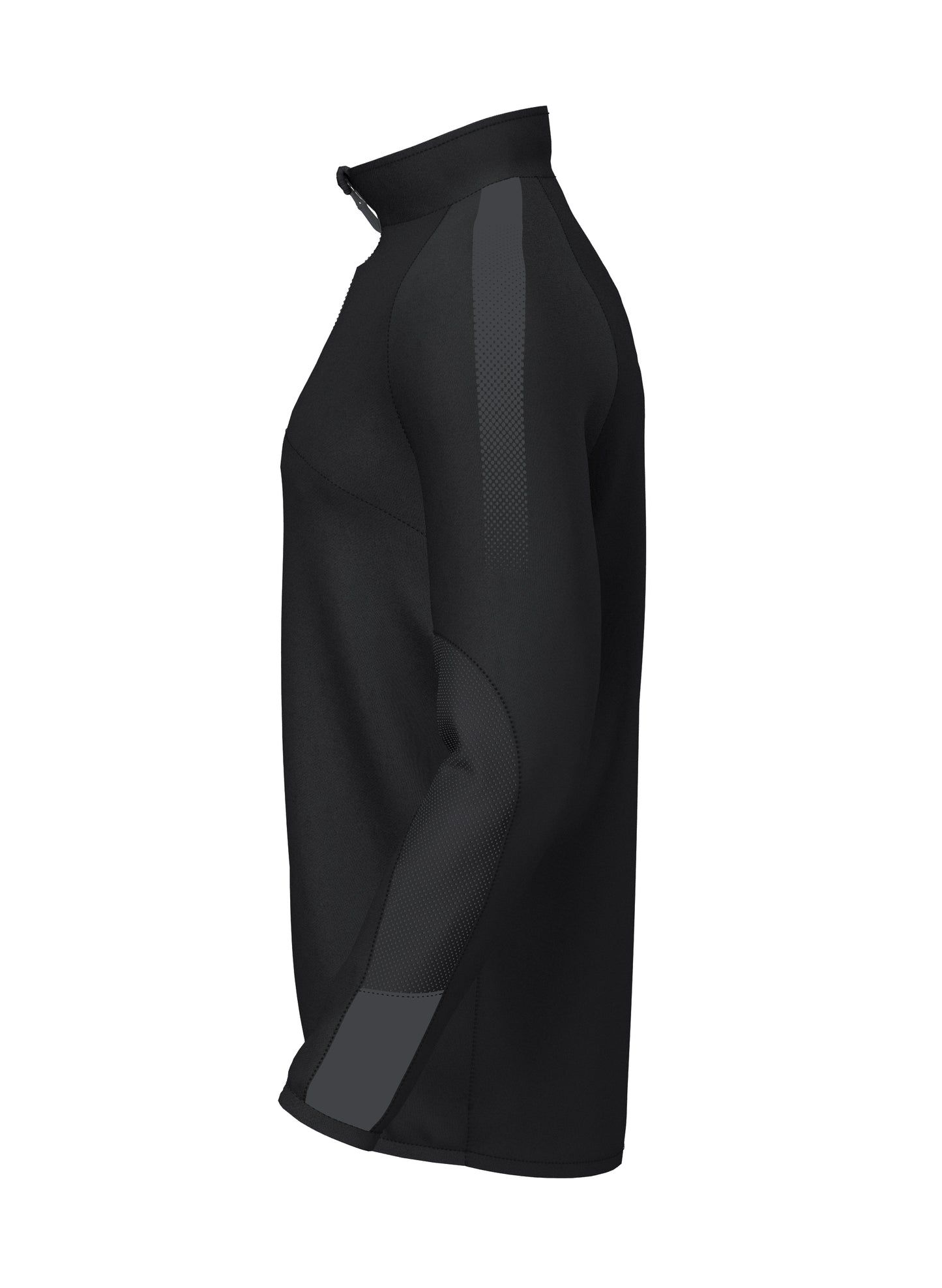 Pro Team 1/4 Zip Mid layer Black/Black