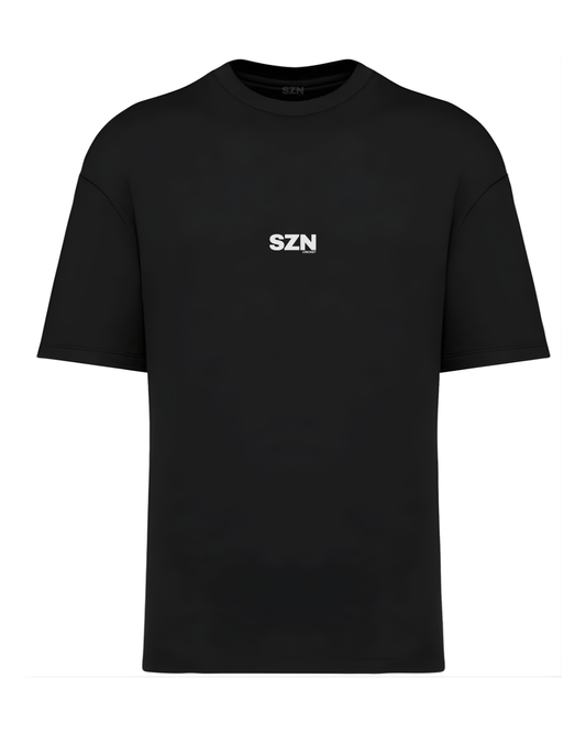 Black Heavyweight Cotton Tee Shirt