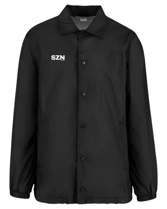 Black Windbreaker Jacket