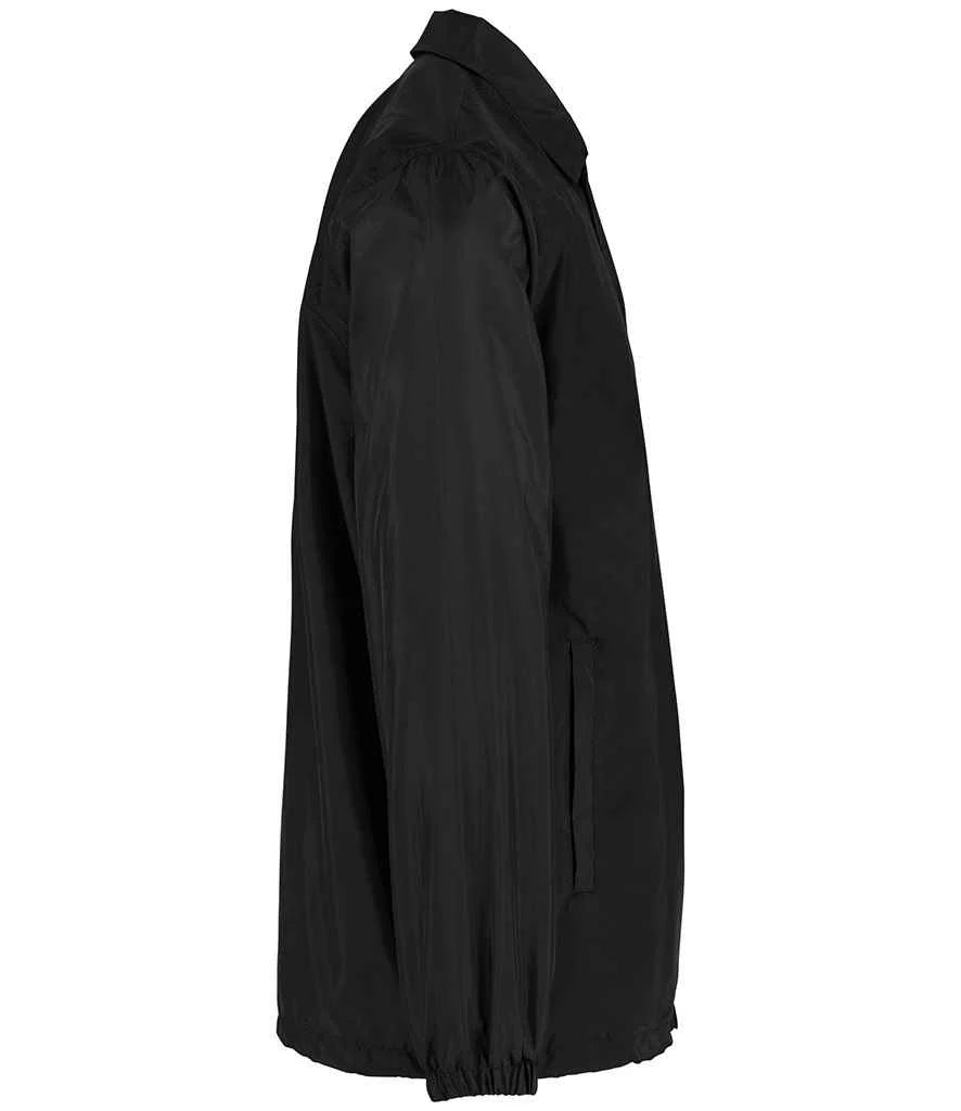 Black Windbreaker Jacket