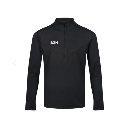 Premium 1/4 Zip Mid layer Black
