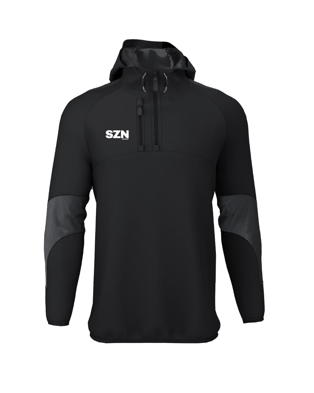 EDGE PRO HOODED JACKET BLACK/BLACK