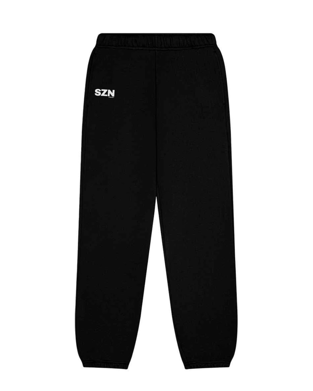 Black Heavyweight Cotton Sweatpants