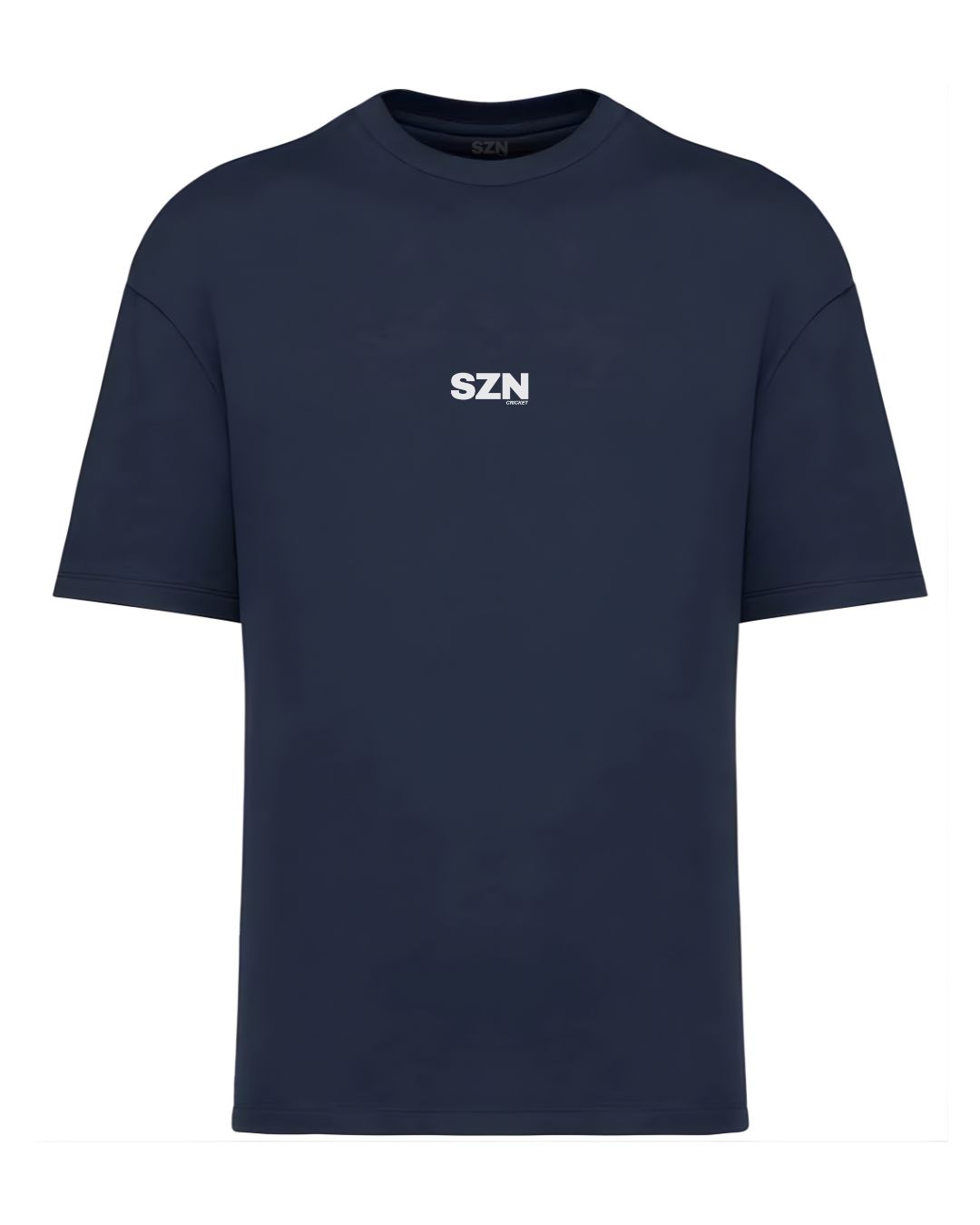 Navy Heavyweight Cotton Tee Shirt