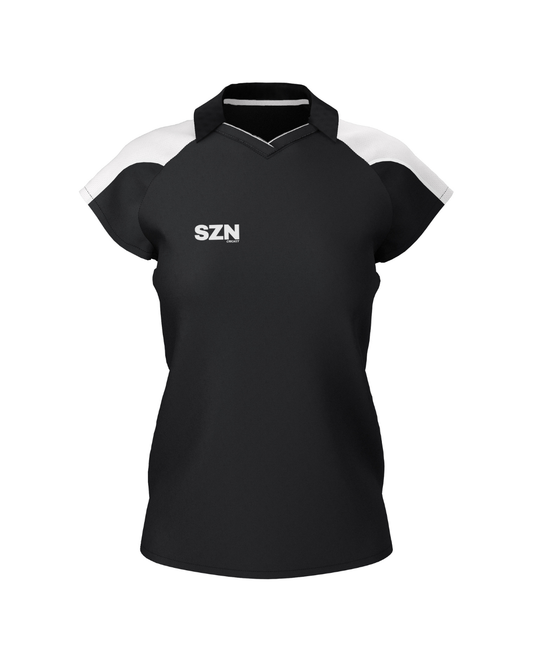 WOMEN'S POLO (Black/White)