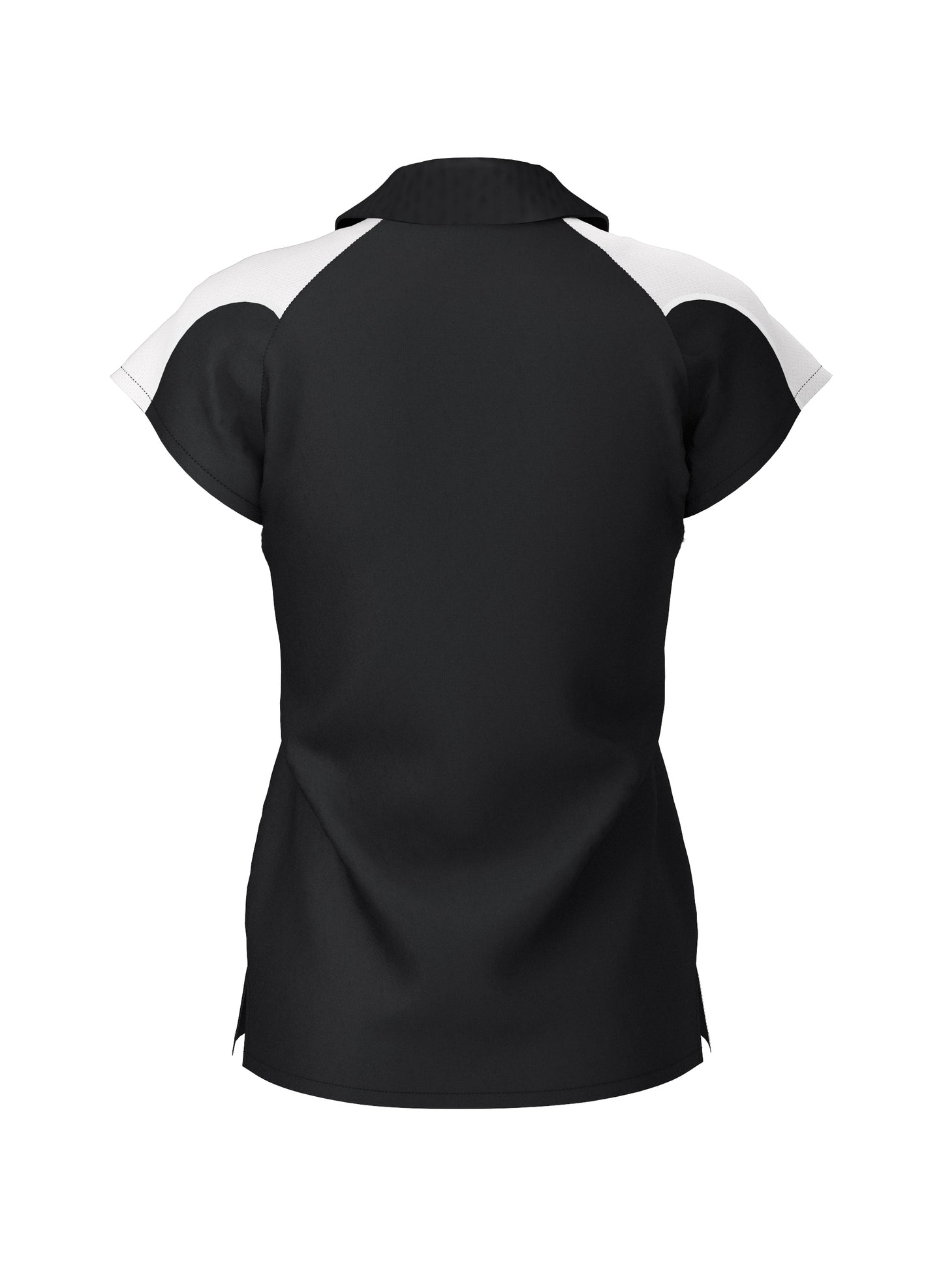 WOMEN'S POLO (Black/White)