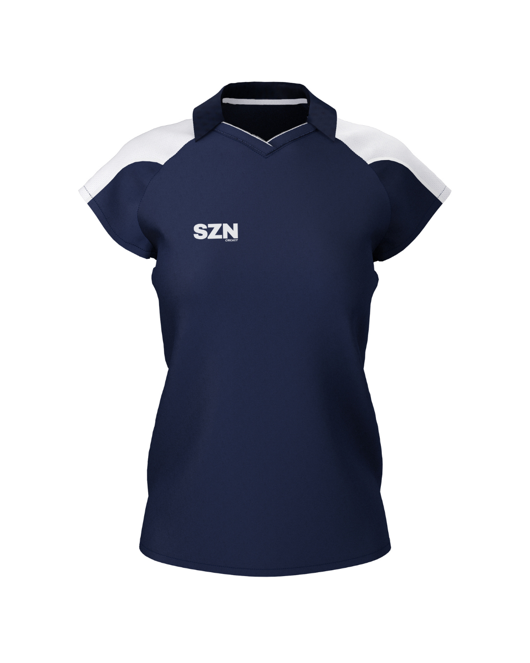 WOMEN'S POLO (Navy/White)