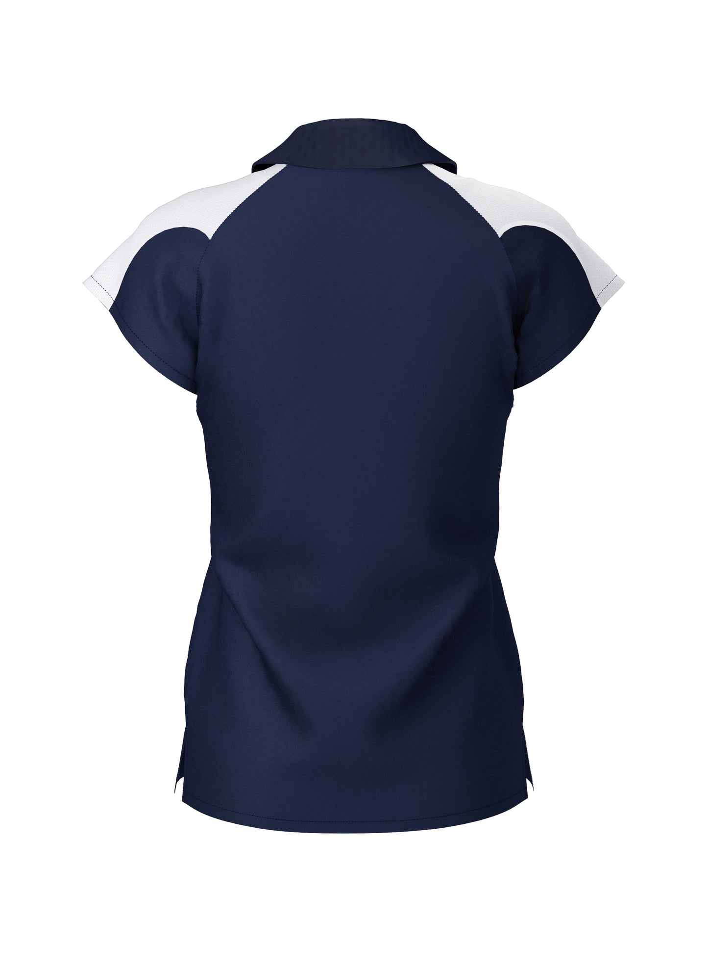 WOMEN'S POLO (Navy/White)