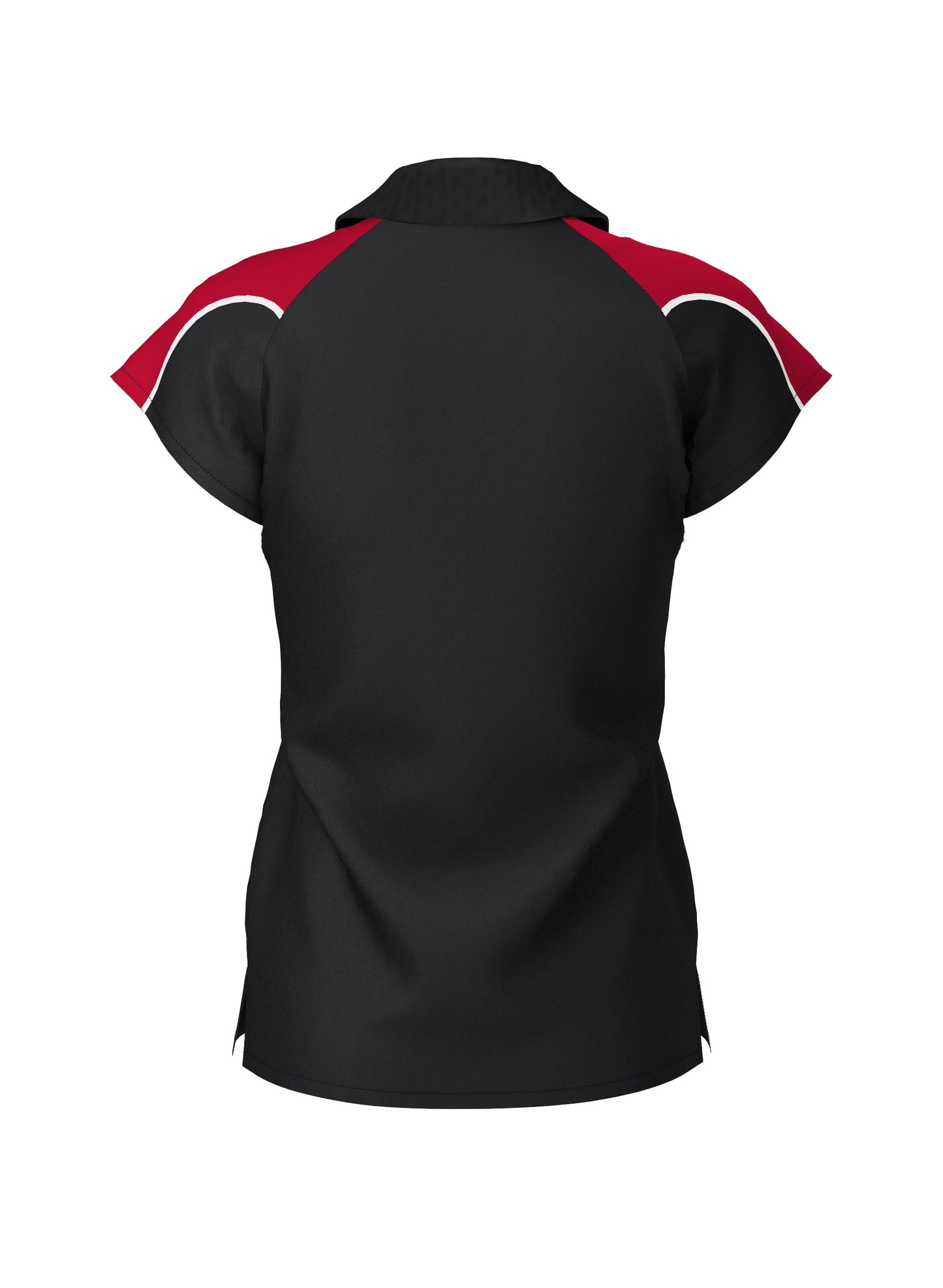 WOMEN'S POLO (Black/Red)