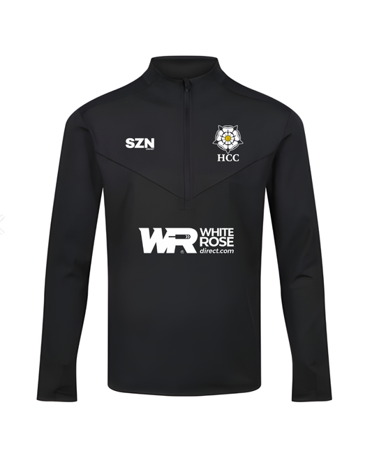 Premium 1/4 Zip Mid layer Black