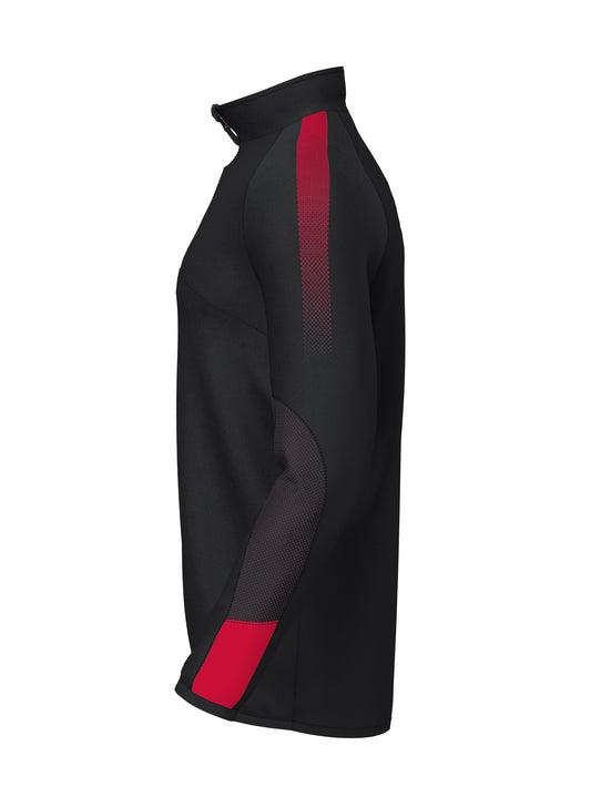 Pro Team 1/4 Zip Mid layer Black/Red